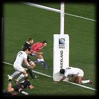 RWC Final Thierry Dusautoir try